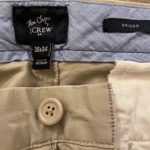 Jcrew chinos 36x34
